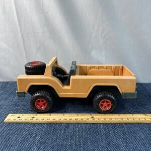 VINTAGE Fisher Price Adventure People 1975 safari truck jeep vehicle #304